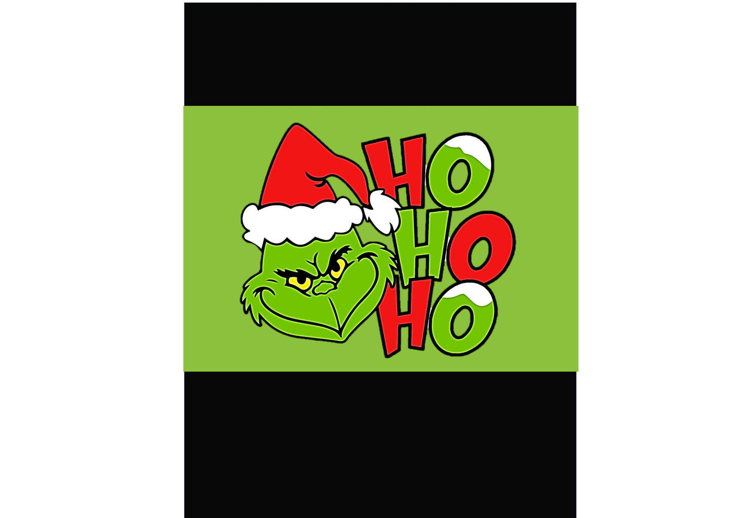 Grinchy Xmas - Chocolate Bar Wrapper