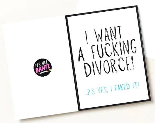 Yes, I Faked It - Greeting Card