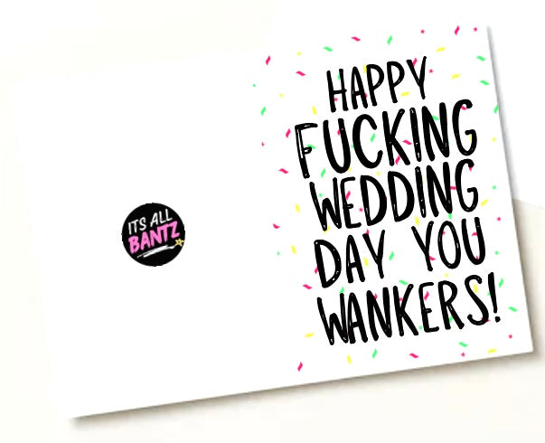Wedding Day Day - Greeting Card