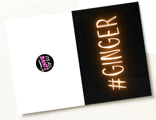 # Ginger - Greeting Card