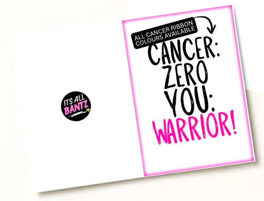 You Warrior - Greeting Card