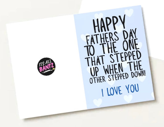 Stepped Up - Greeting Card