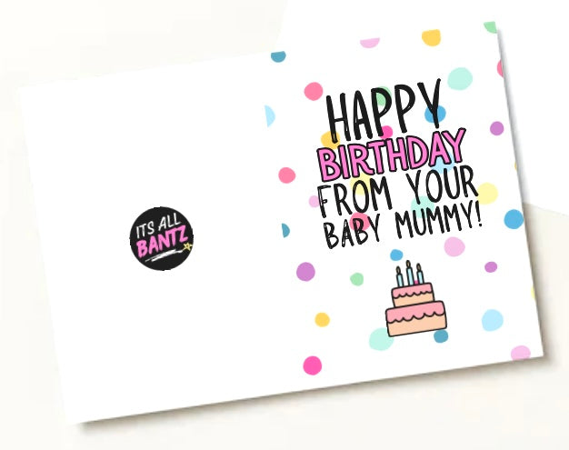 Baby Mummy - Greeting Card
