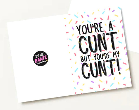 My Cunt - Greeting Card
