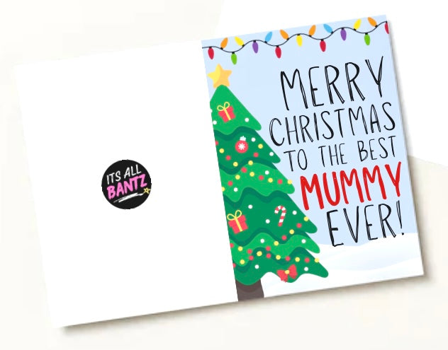 Merry Christmas Mummy - Greeting Card