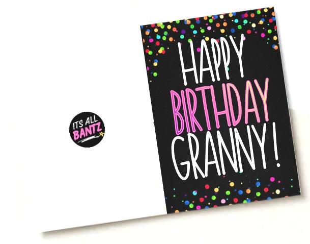 Birthday Granny - Birthday Card