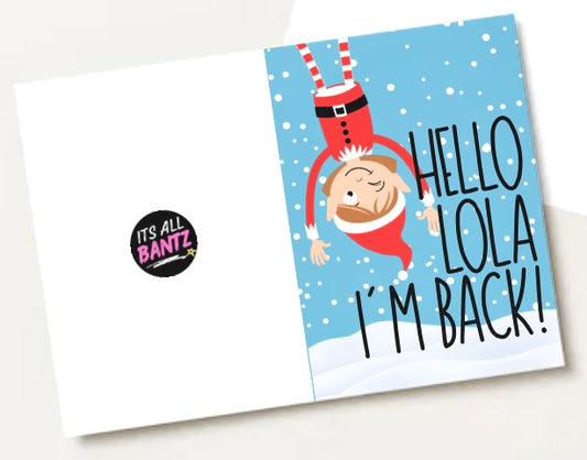 Elf Is Back - Greeting Card
