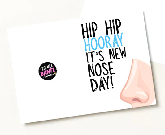 New Nose Day - Greeting Card