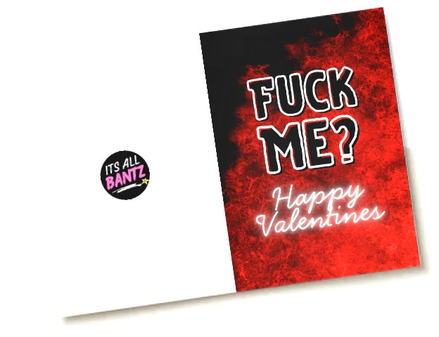 Valentines Fuck - Greeting Card