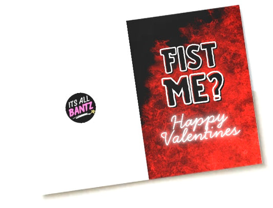 Valentines Fist - Greeting Card