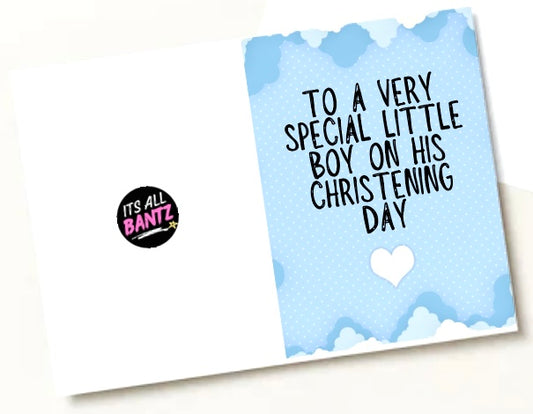 A Special Little Boy - Greeting Card