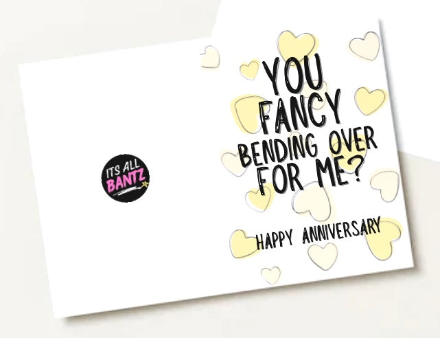 Fancy Bending Over? - Greeting Card