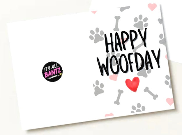 Happy Woofday - Greeting Card