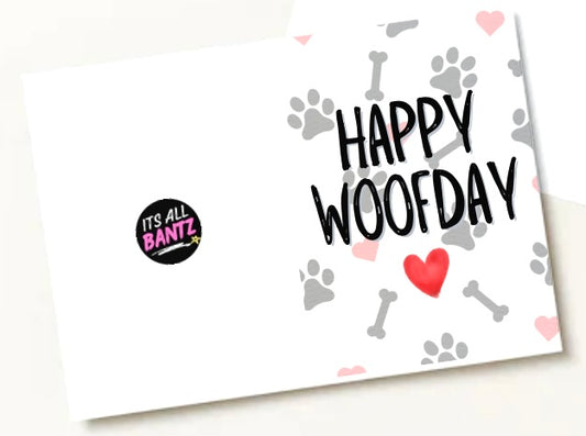 Happy Woofday - Greeting Card