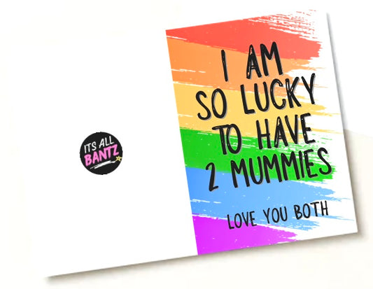 2 Mummies - Greeting Card