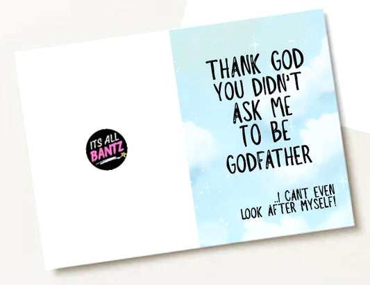 Not Godfather - Greeting Card