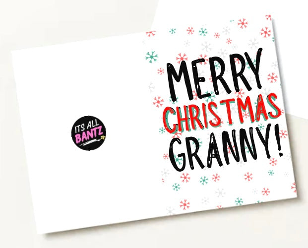Merry Christmas Granny - Greeting Card