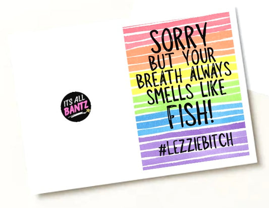 Fish Breath - Greeting Card