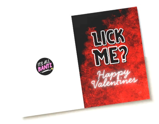 Valentines Lick - Greeting Card