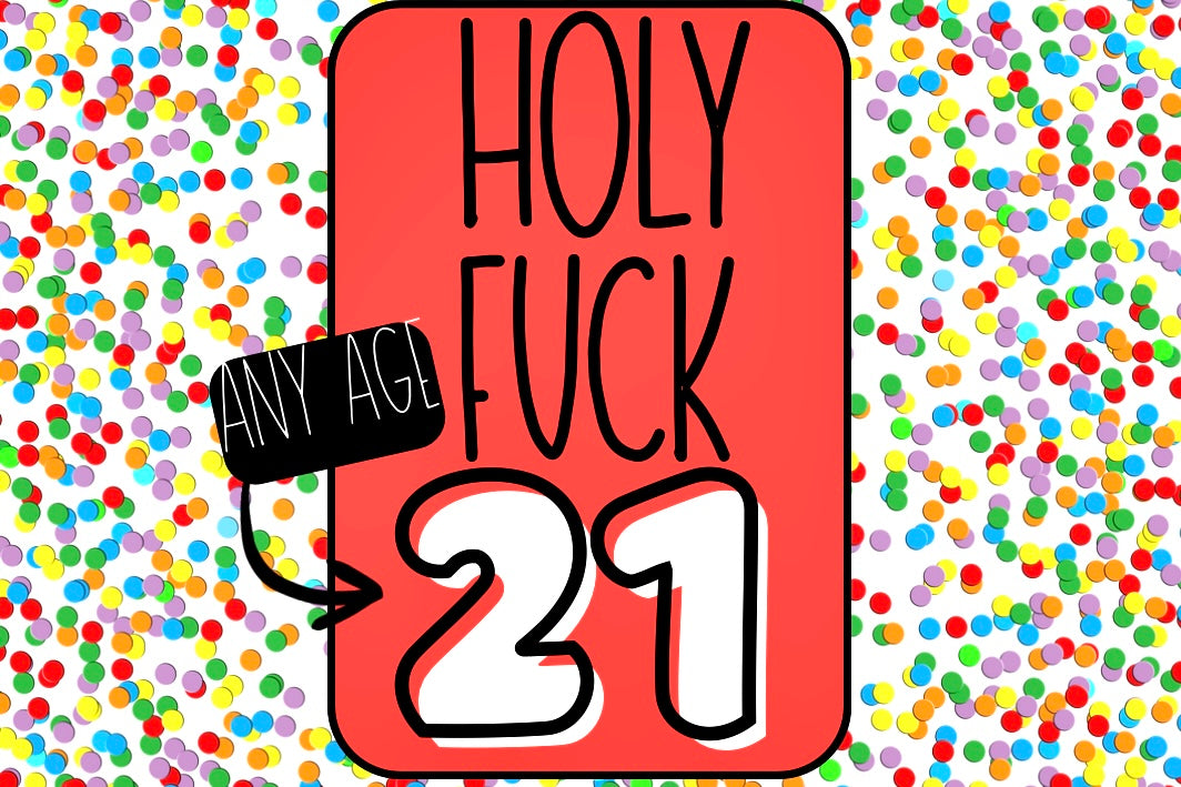 *AGE* Holy Fuck - Wine Bottle Label