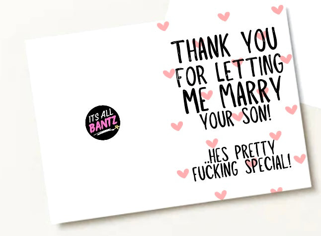 Marry Your Son - Greeting Card