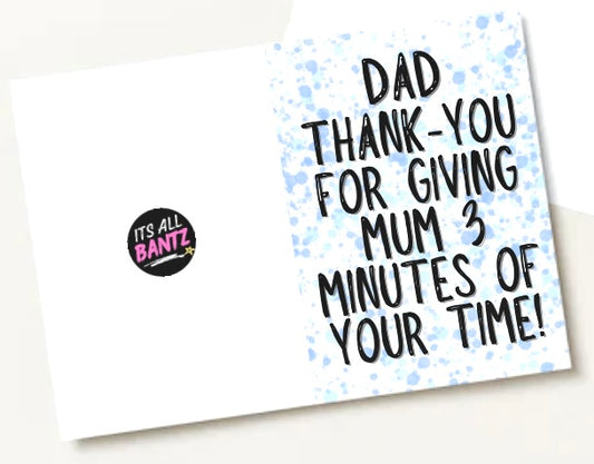 3 Minutes - Greeting Card