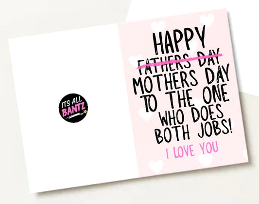 Both Jobs - Greeting Card