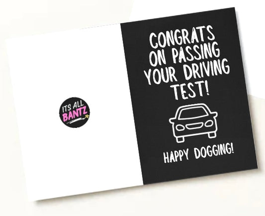 Happy Dogging - Greeting Card