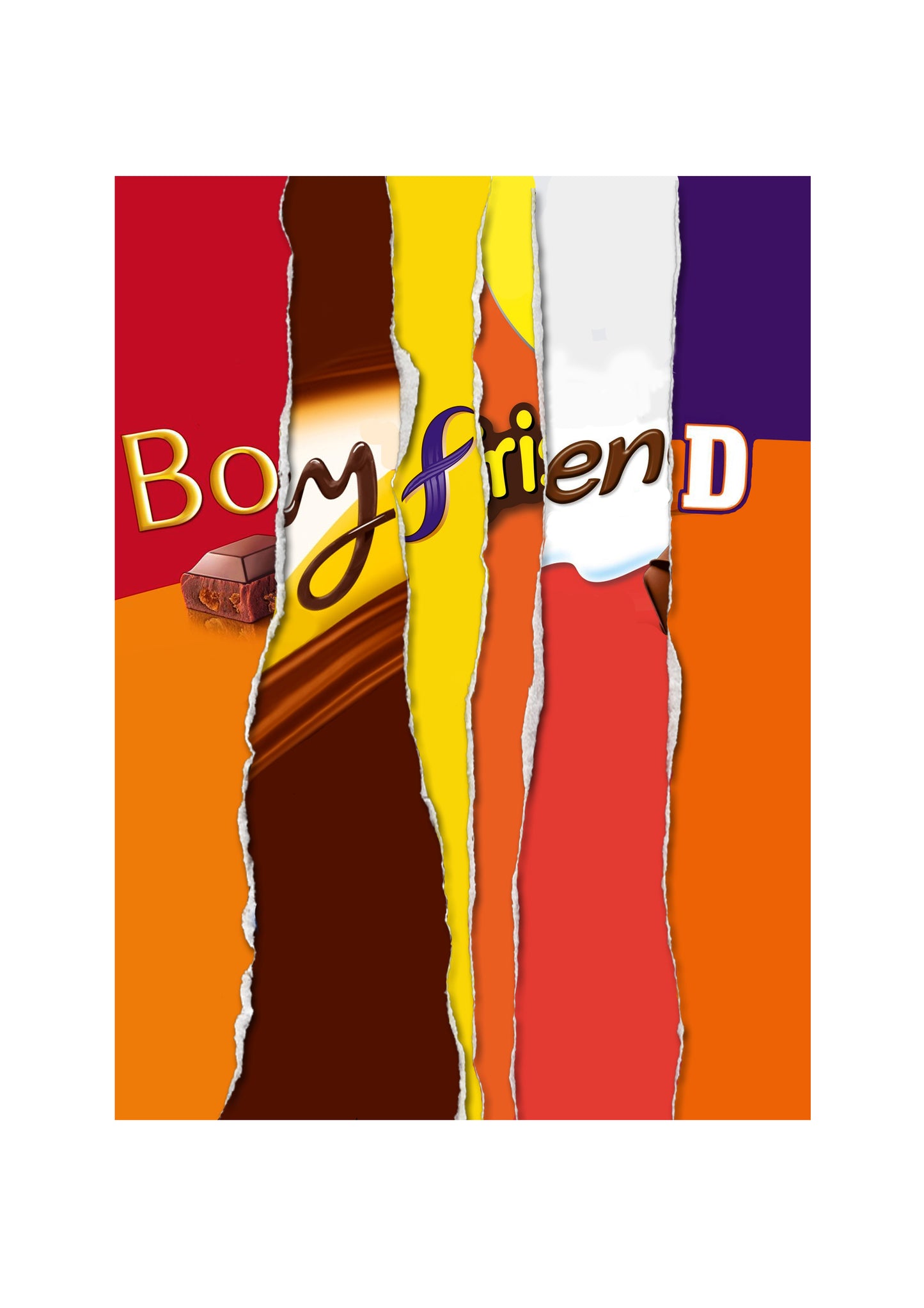 Boyfriend - Chocolate Bar Wrapper