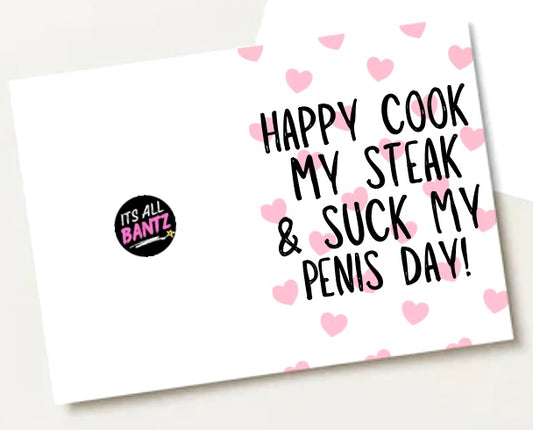 Suck My Penis Day - Greeting Card
