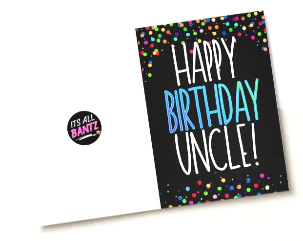 Birthday Uncle - Birthday Card