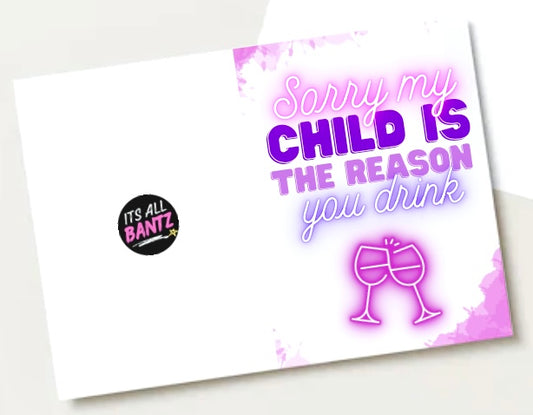 Reason You Drink - Greeting Card