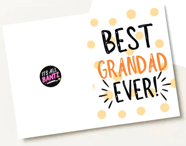 Best Grandad Ever - Greeting Card