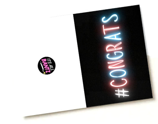 # Congrats - Greeting Card
