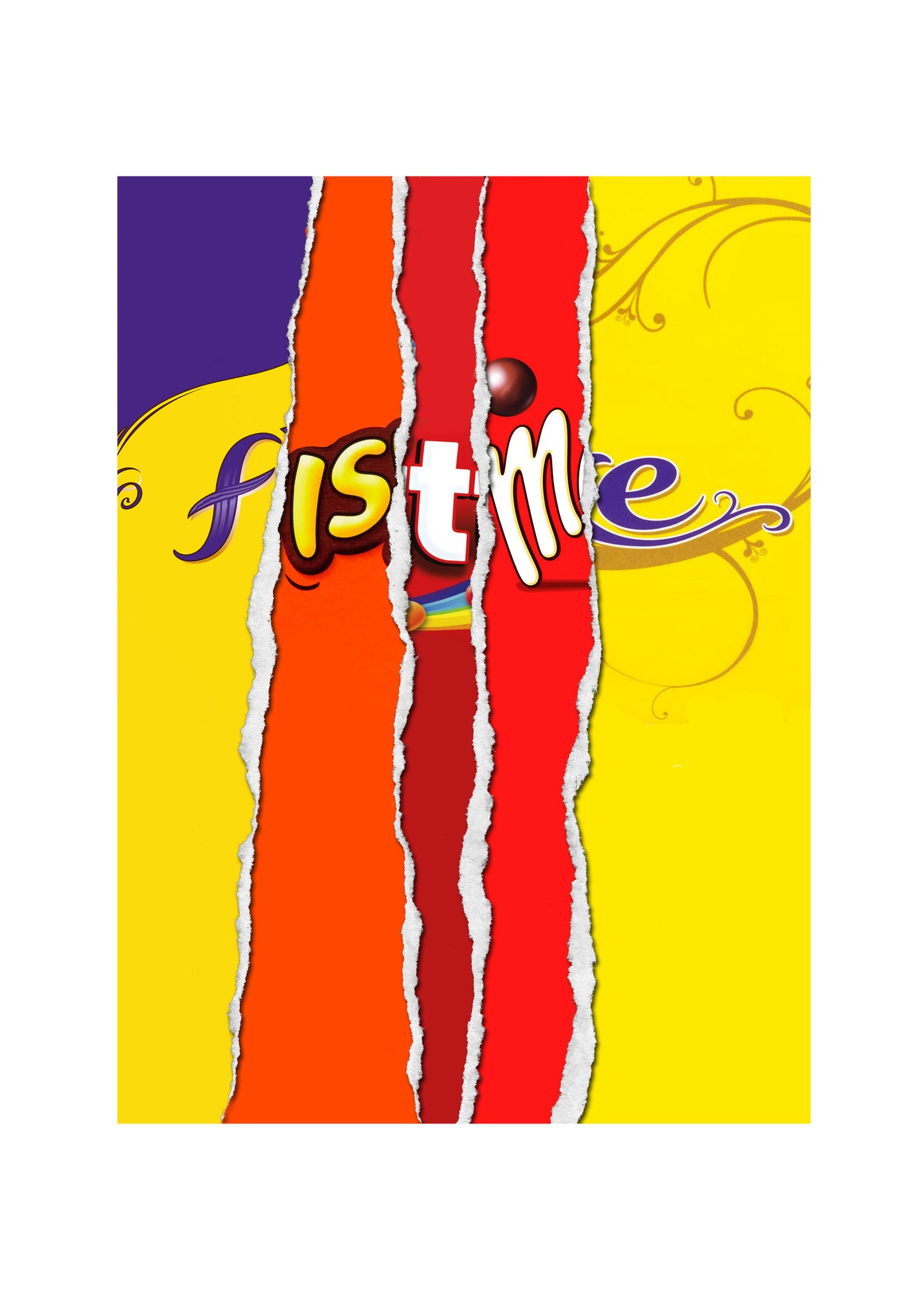 Fist Me - Chocolate Bar Wrapper