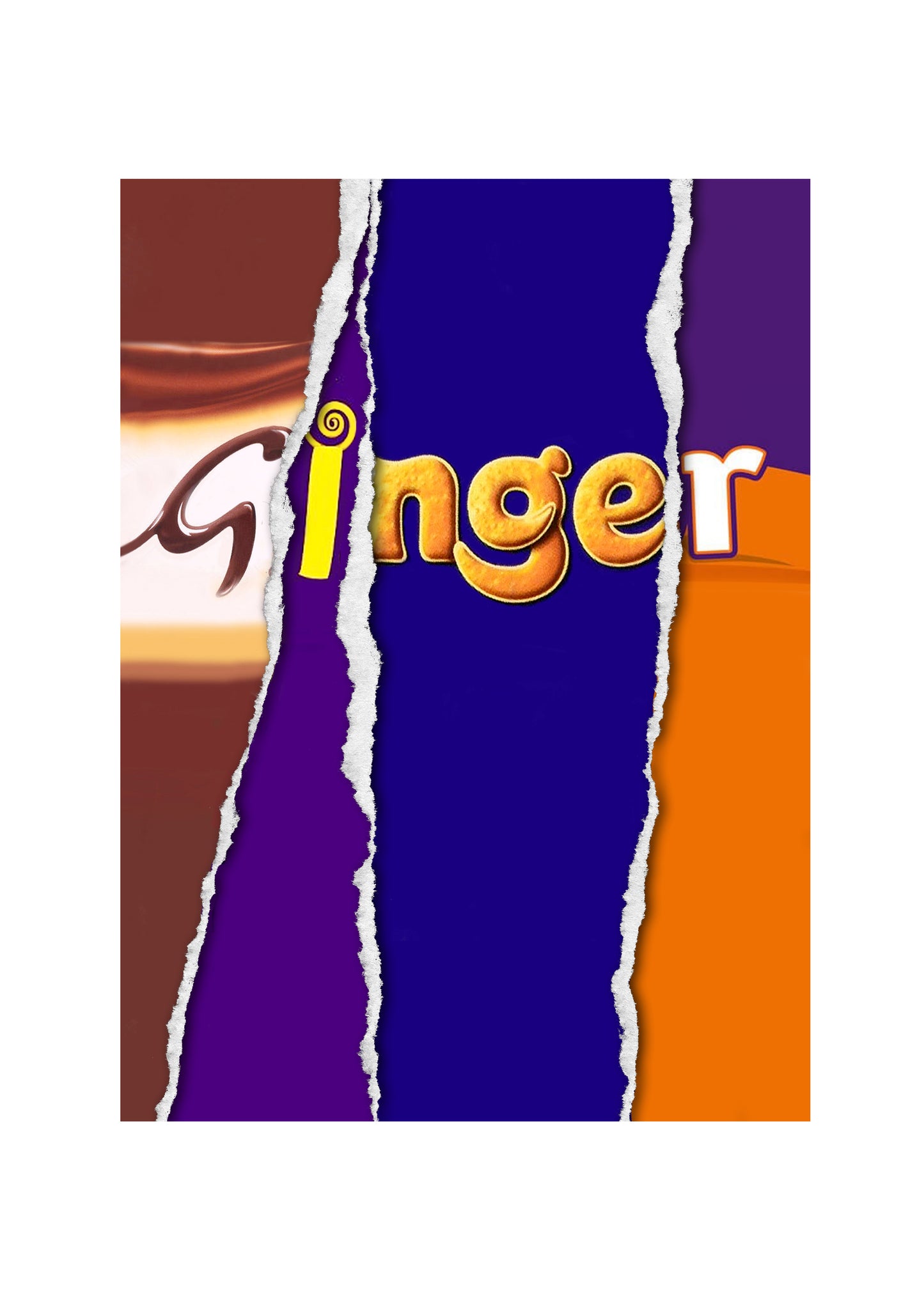 Ginger - Chocolate Bar Wrapper