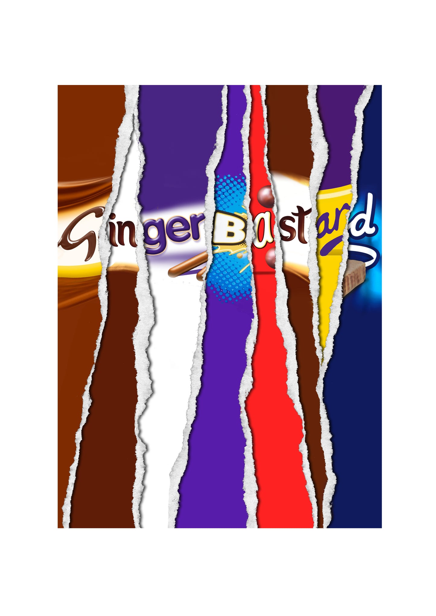 Ginger Bastard - Chocolate Bar Wrapper
