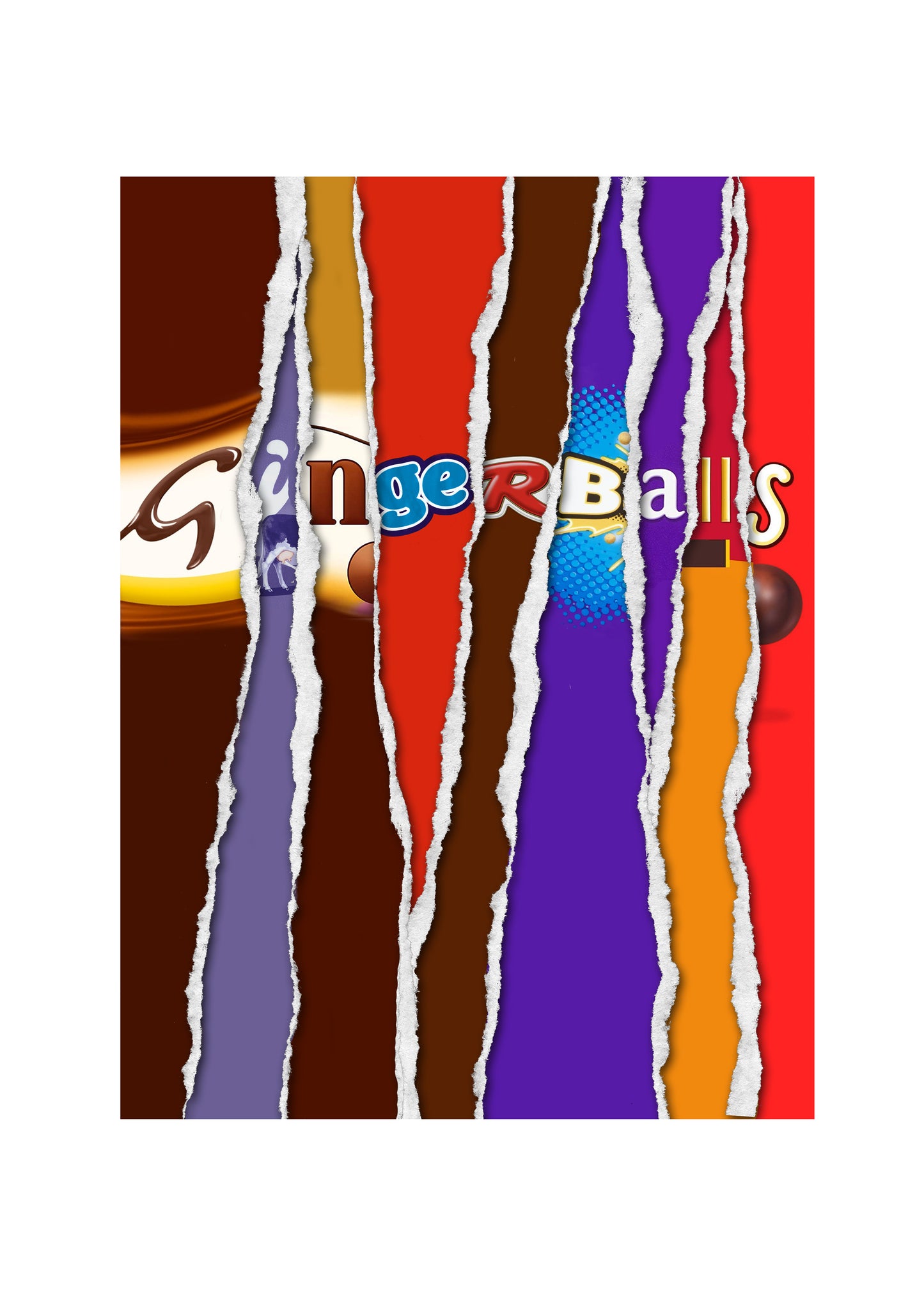 Gingerballs - Chocolate Bar Wrapper