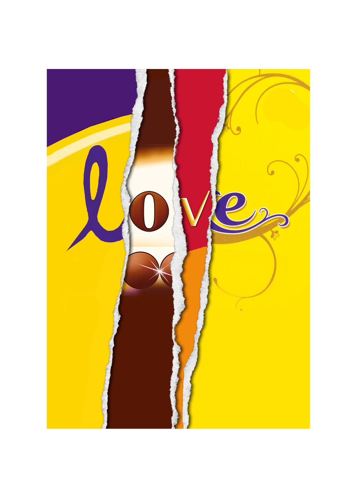 Love - Chocolate Bar Wrapper