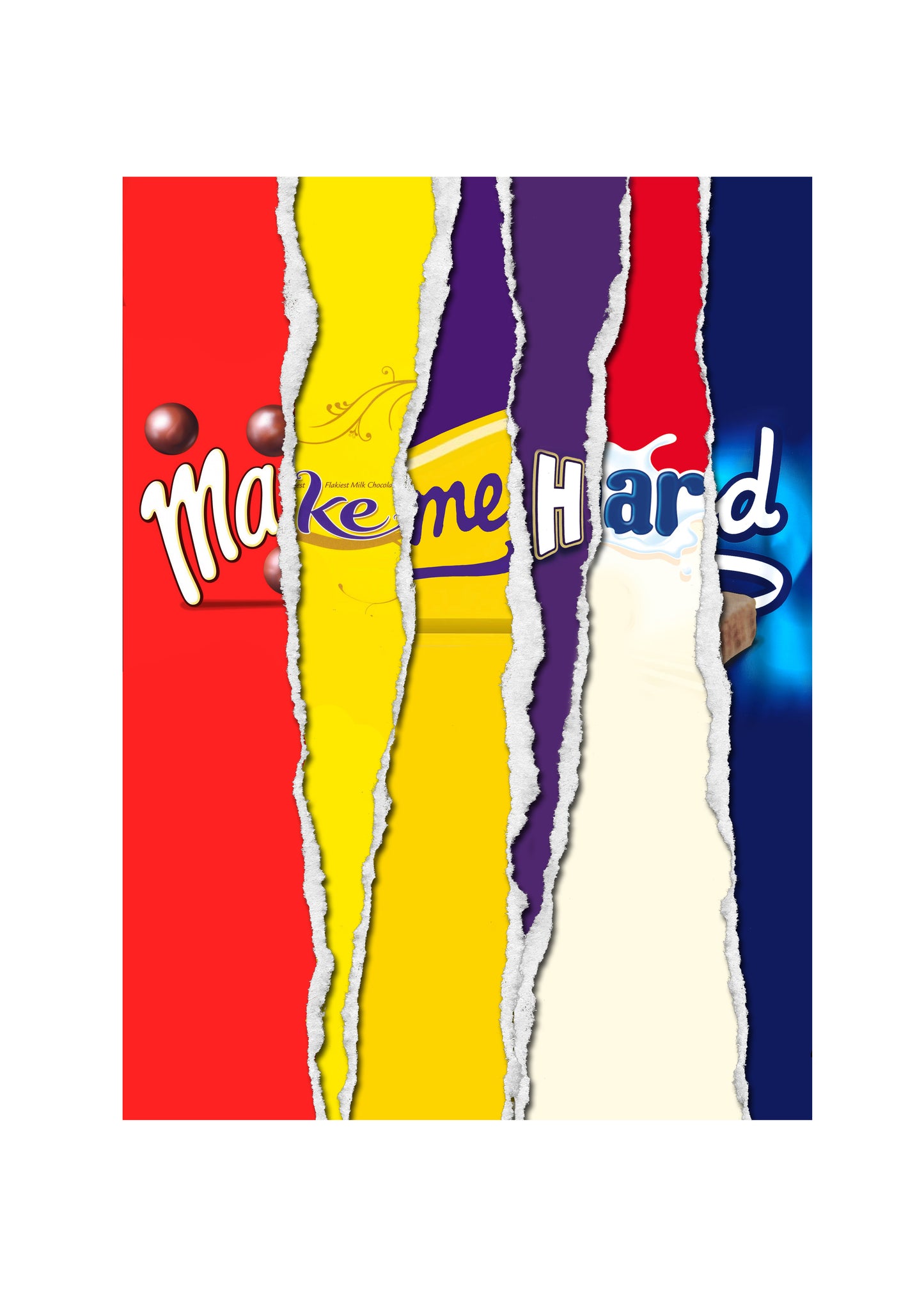 Make Me Hard - Chocolate Bar Wrapper