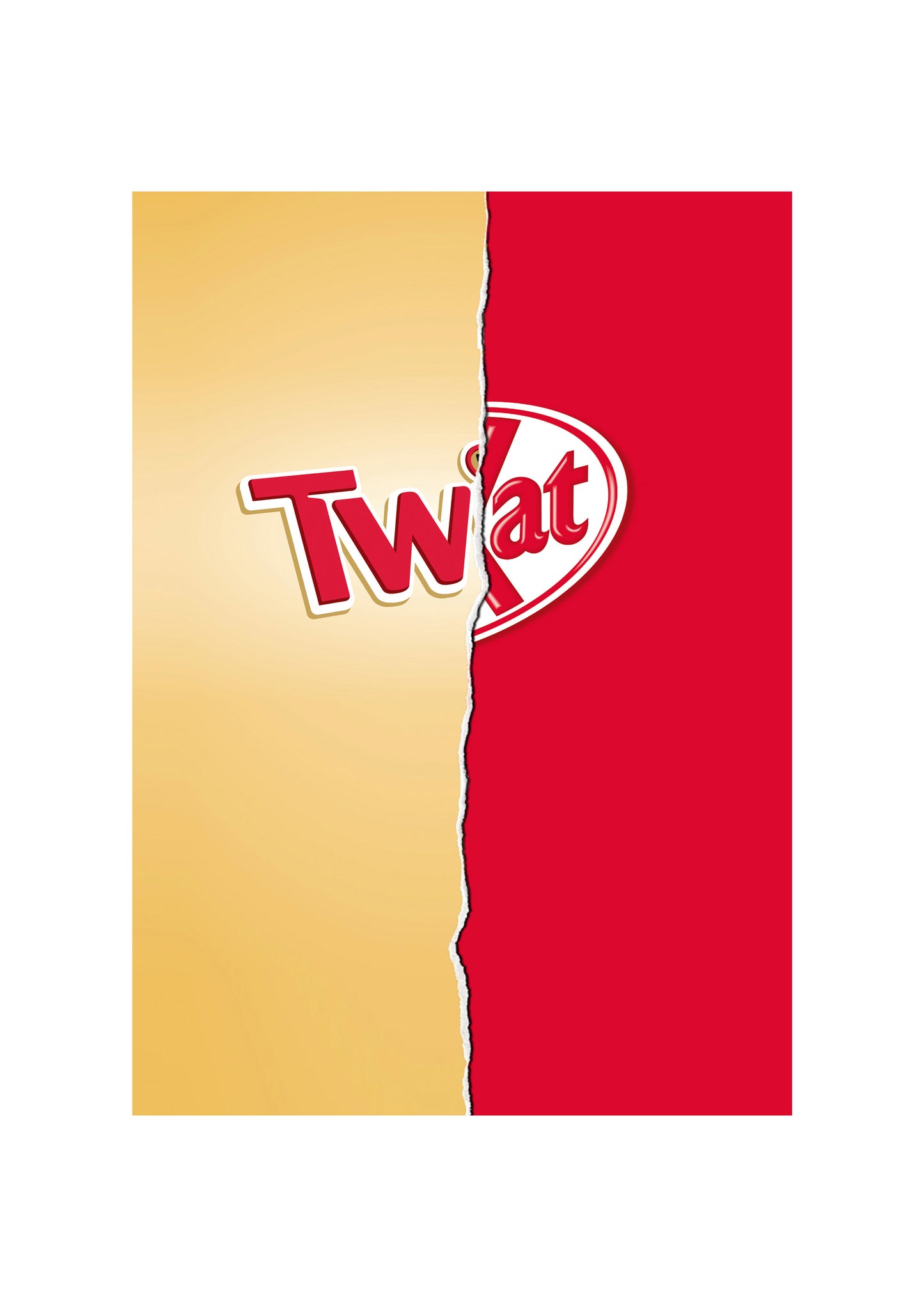 Twat - Chocolate Bar Wrapper