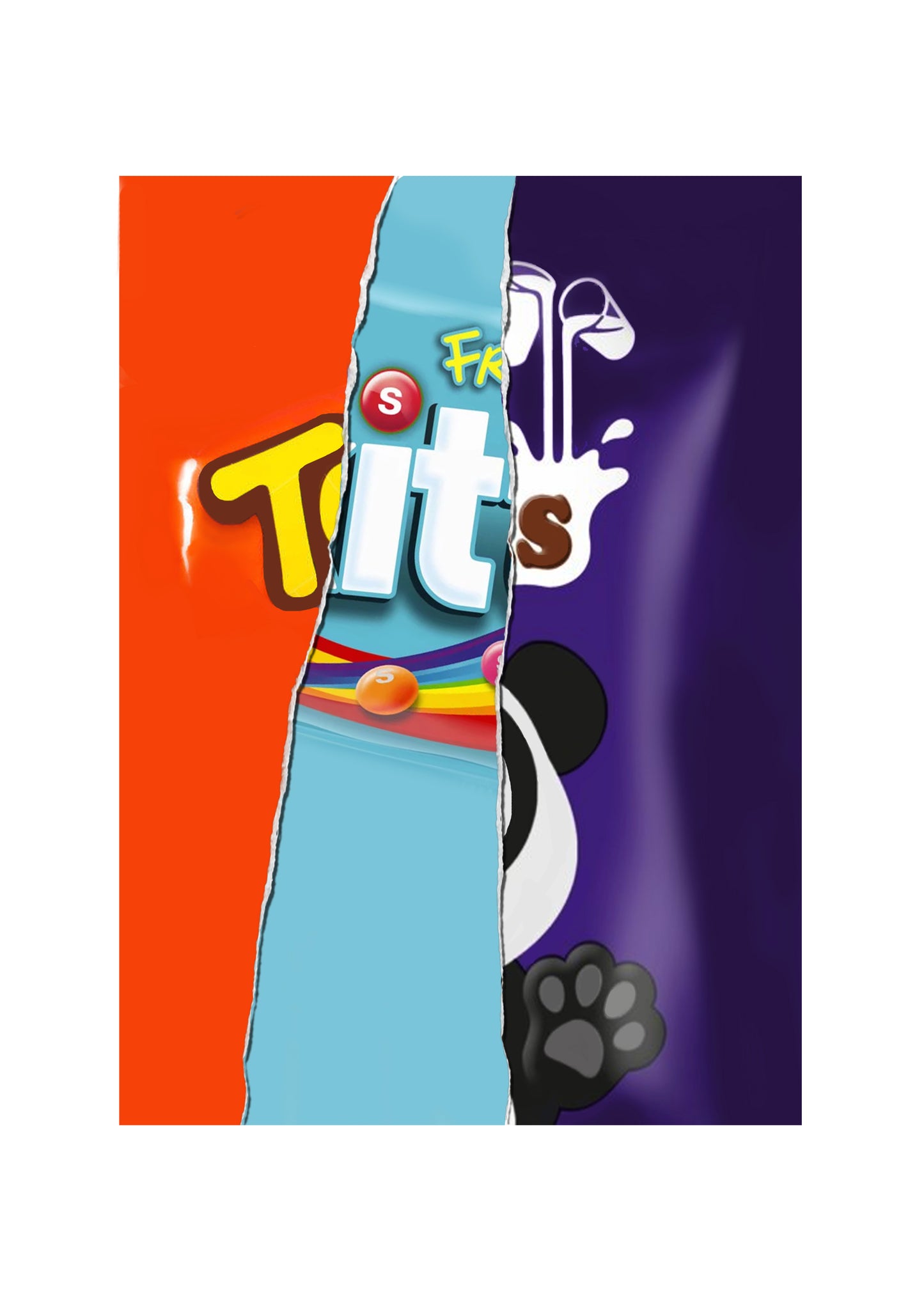 Tits - Chocolate Bar Wrapper