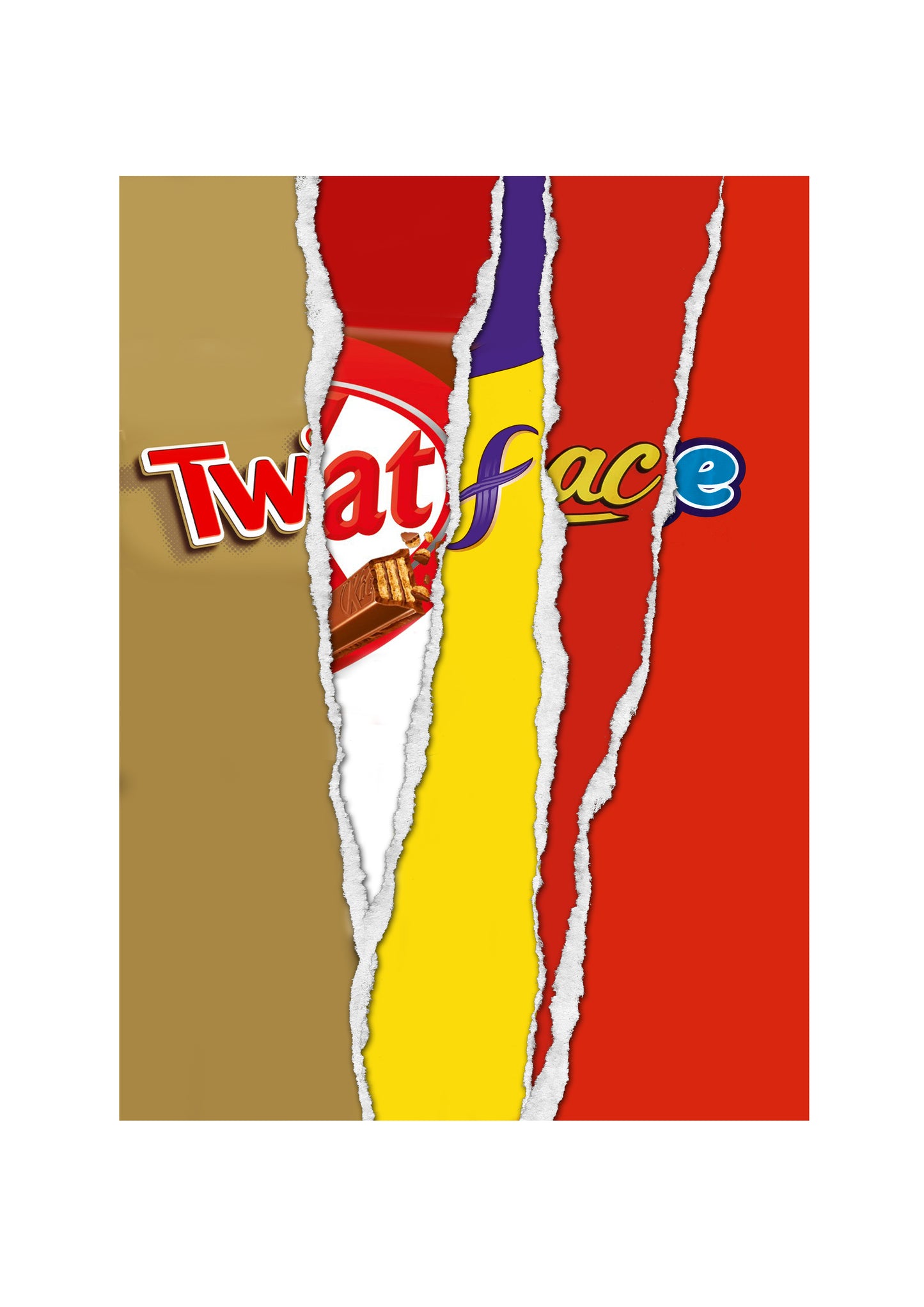 Twatface - Chocolate Bar Wrapper