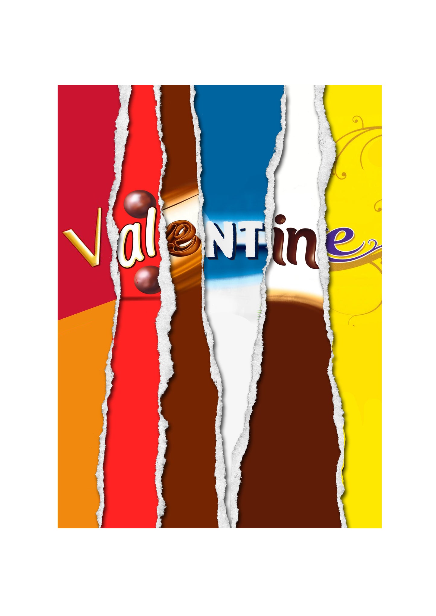 Valentine - Chocolate Bar Wrapper