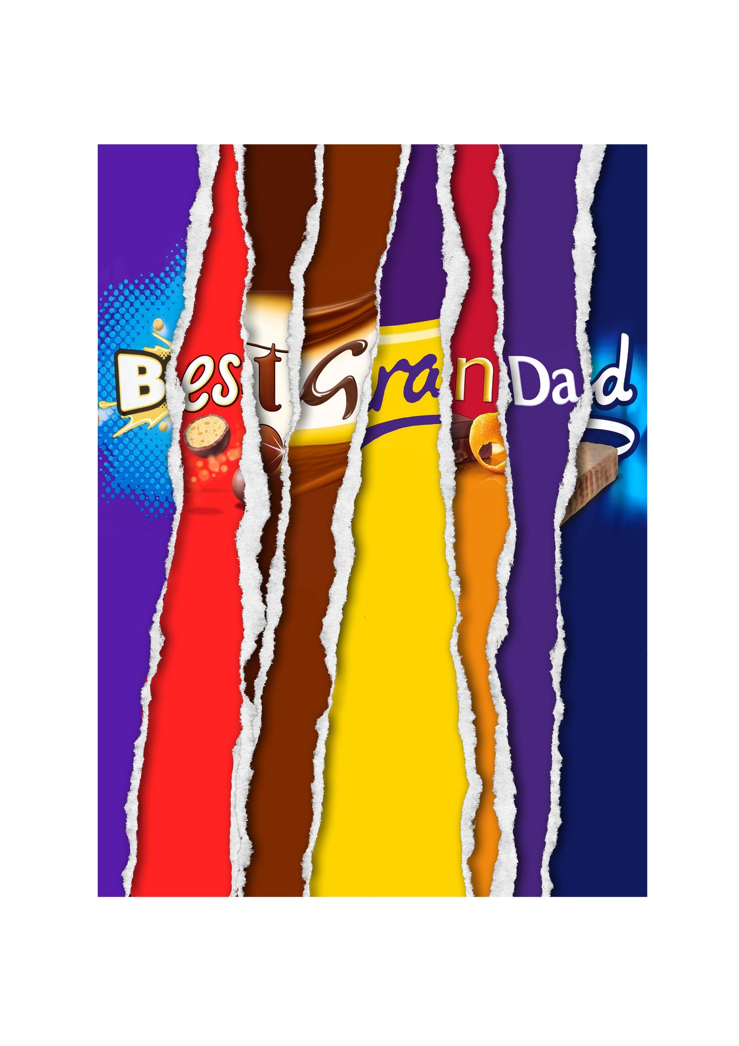Best Grandad - Chocolate Bar Wrapper