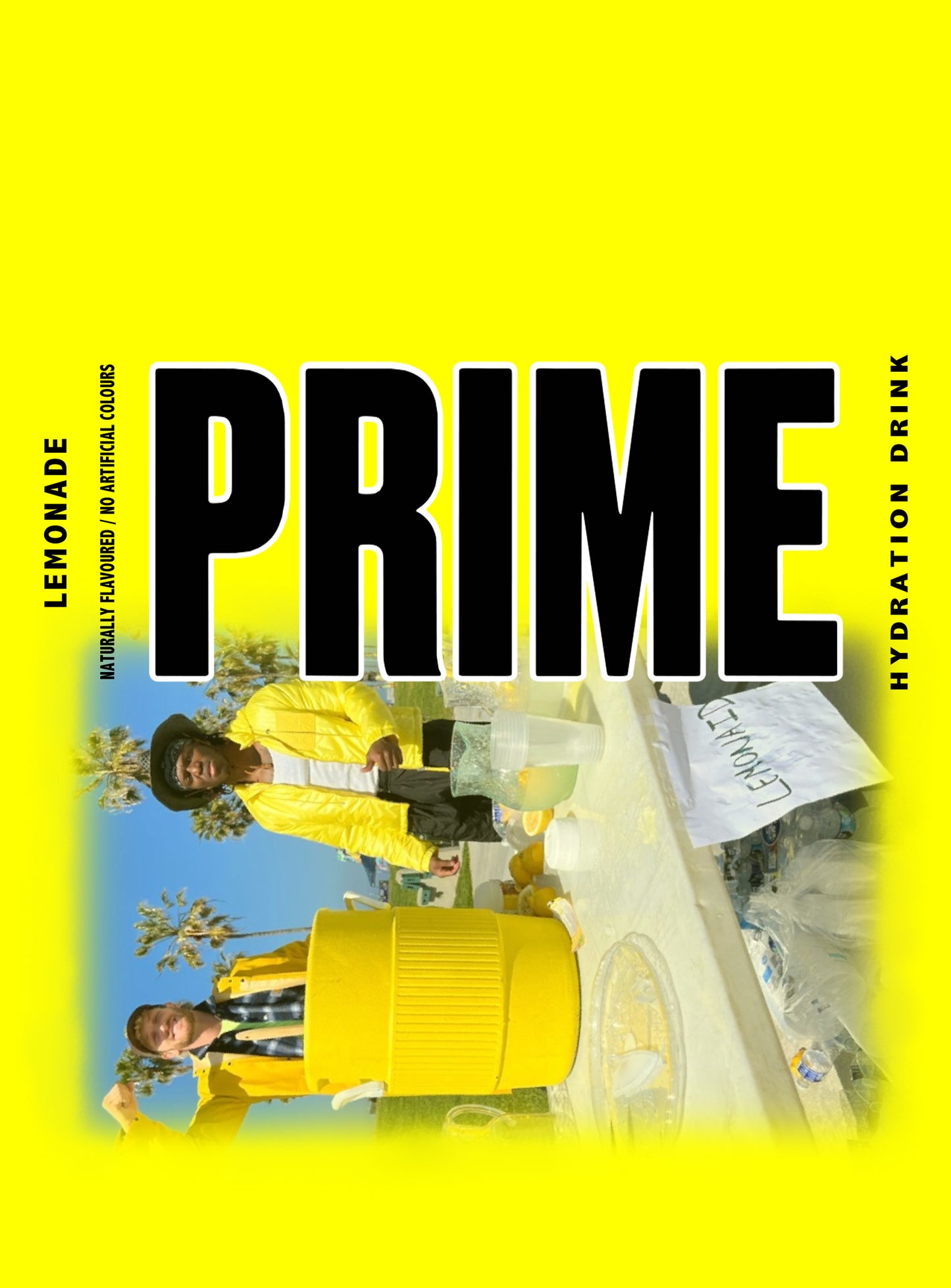 PRIME Lemonade - Chocolate Bar Wrapper