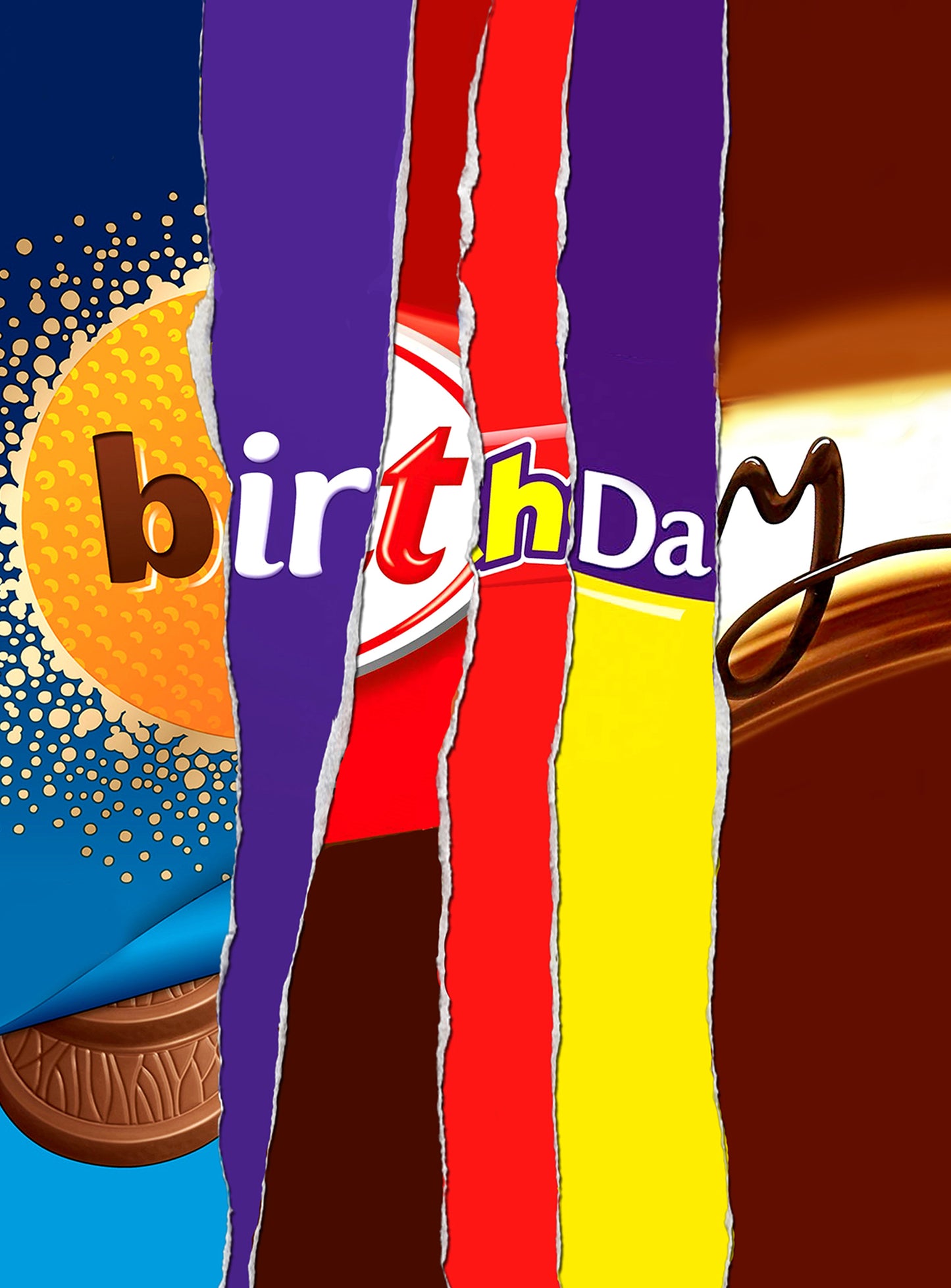 Birthday - Chocolate Bar Wrapper