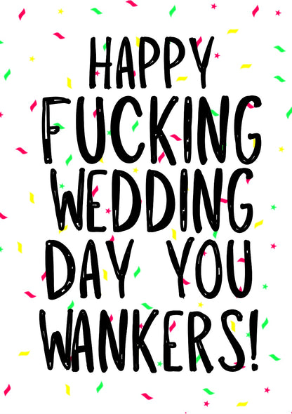 Wedding Day Day  -  Greeting Card