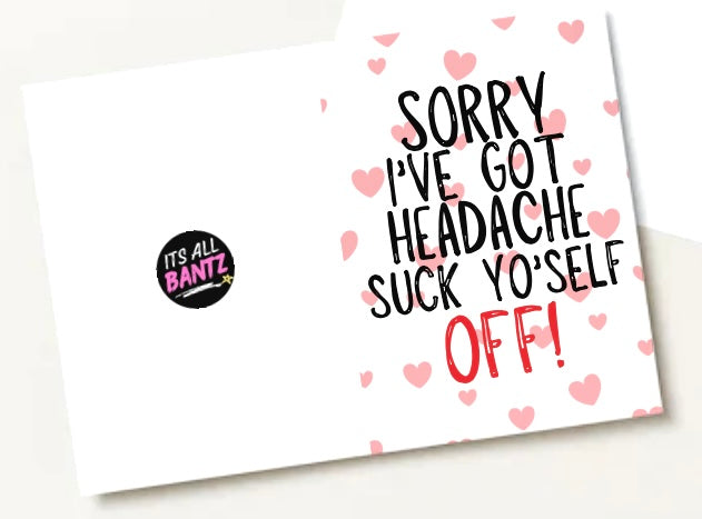 Suck Yo’Self -  Greeting Card