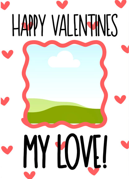 Valentines My Love - Greeting Card